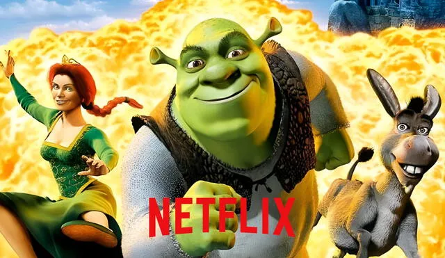 Netflix: la saga de 'Shrek' cuenta con cuatro películas. Foto: composición LR/Netflix