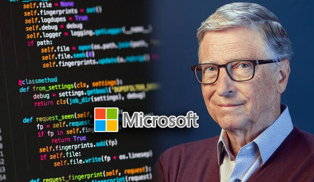 Bill Gates es el cofundador de Microsoft y uno de los principales impulsores de la innovación tecnológica. Foto: composición LR/Microsoft