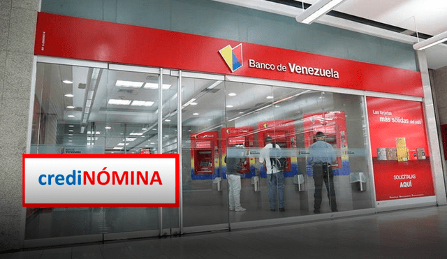 El Credinómina del Banco de Venezuela ofrece créditos de 385 dólares. Foto: BDV