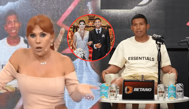El matrimonio entre el futbolista Edison Flores y Ana Siucho se realizó a finales del 2019. Foto: composición LR/ ATV / Youtube