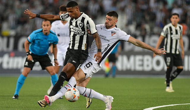 Botafogo rebasó en puntaje a LDU tras ganarle por la fecha 4. Foto: Conmebol Libertadores