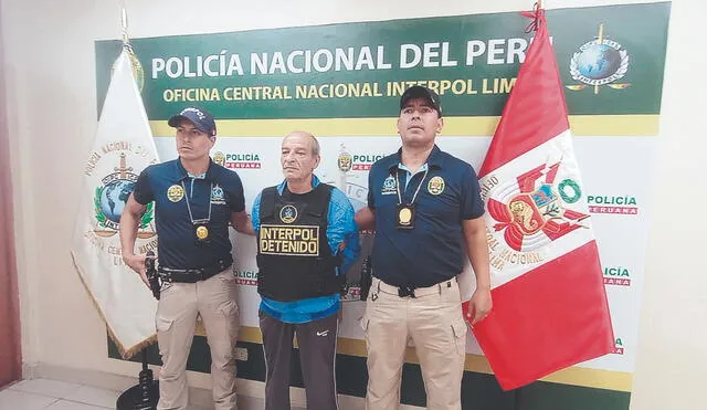 Narco. Franco Pompili, de 63 años, fue capturado en el Callao. Ciudadano italiano será extraditado en los próximos días. Foto: difusión