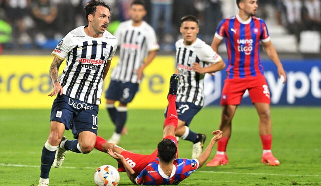 Alianza Lima rescató 1 punto de local ante Cerro Porteño. Foto: La República/Luis Jiménez