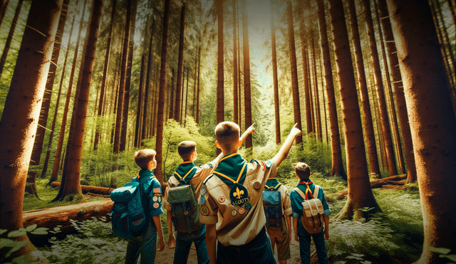 Luego  de 114 años de historia, los Boy Scouts of America anunciaron que a partir del 8 de febrero cambiará de nombre. Coincidiendo con su aniversario 115. Foto: ChatGPT