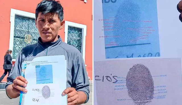 Guido Condori, esposo de la detenida, indica que huellas dactilares de la delincuente con su pareja no coinciden. Foto: composición LR/Liubomir Fernández