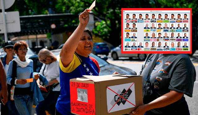María Corina Machado no fue habilitada para participar en estas elecciones. Foto: composición LR/AFP/CNE