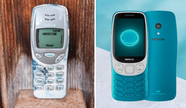 El icónico Nokia 3210 se distinguía de otros modelos por su batería de larga duración, que ofrecía 4,5 horas de conversación y hasta 10 días en modo de espera. Foto: composición LR/ Xataka/ La Vanguardia