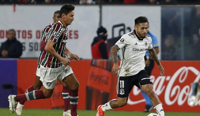 Colo Colo y Fluminense protagonizaron un emocionante encuentro por la Libertadores. Foto: Conmebol