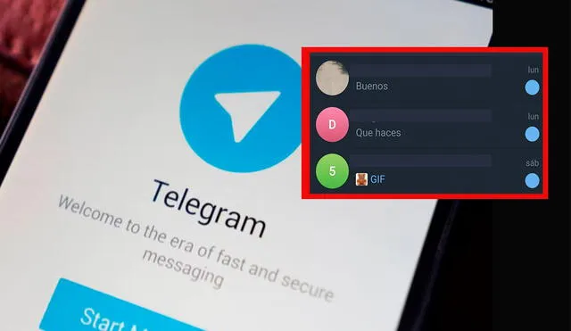 El app Telegram cuenta con 800 millones de usuarios registrados hasta el año 2023. Foto: composición LR/Tecno.net