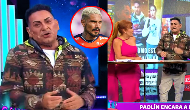Carlos Álvarez recordó el incidente que pasó Paolo Guerrero con 'urraco'. Foto: composición LR/ATV/Difusión