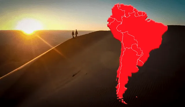 La segunda duna más grande del mund se enuentra en Nazca, Perú. Foto: composición LR/captura de YouTube/GoPro