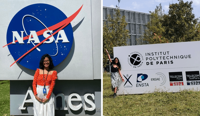 Thalía Leyton se unió como investigadora asociada en abril de 2024 a la NASA en Silicon Valley. Foto: composición LR/ Facebook/ Thalía Leyton