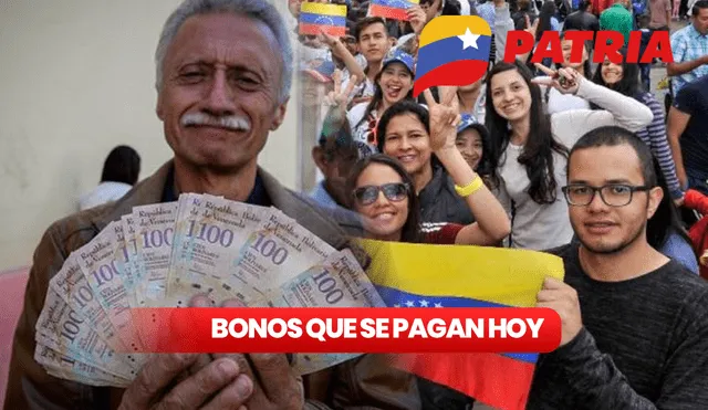 Los bonos en Venezuela se pagan todos los meses a través del Sistema Patria. Foto: composición LR/ Patria