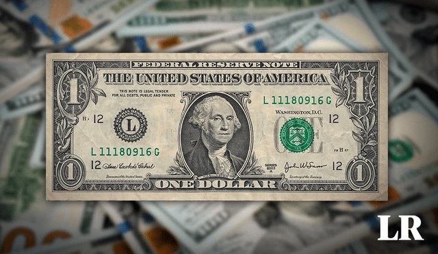 Estos billetes de 1 dólar, conocido como 'águila negra', son piezas icónicas y de las más coleccionables de la numismática de Estados Unidos. Foto: composición LR