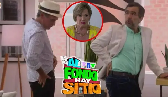 'Al fondo hay sitio': Diego amenaza a Xavi por coquetear con su ex Francesca. Foto: composición LR/América TV