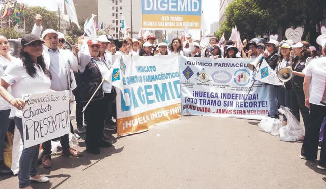 Protesta. Colegio Q. Farmacéutico de Lima está en contra. Foto: difusión