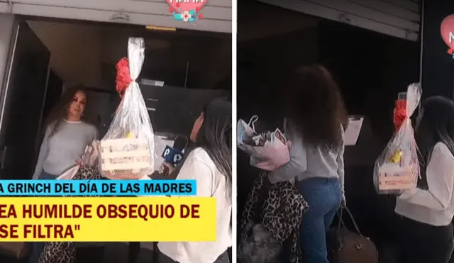 Janet Barboza fue abordada por una periodista a su salida de América Televisión y su reacción llamó la atención del público. Foto: composición LR/ Captura Panamericana