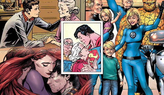Las icónicas superheroínas de Marvel y DC también tuvieron un momento importante al recibir en sus brazos a sus hijos o hijas. Foto: composición LR/Marvel/DC