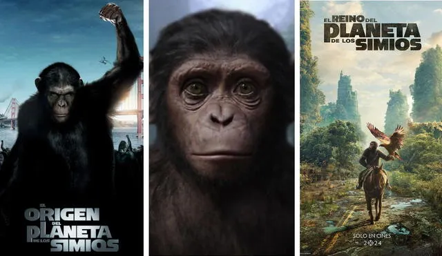 'El planeta de los simios': todas las películas sobre la saga. Foto: composición LR/ MUBI