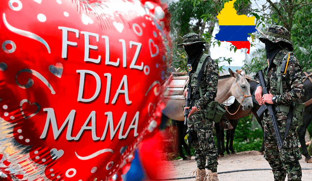 El Día de la Madre será motivo de un paro entre guerrillas. Foto: composición LR/Canal Uno Colombia