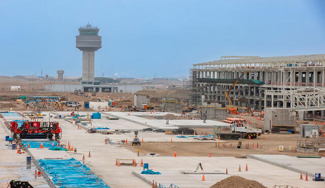 Nuevo aeropuerto Jorge Chávez será tres veces más grande que el actual. Foto: Andina