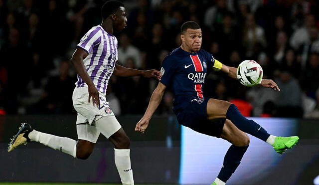 Kylian Mbappé anunció hace unos días su salida del PSG para la siguiente temporada. Foto: AFP