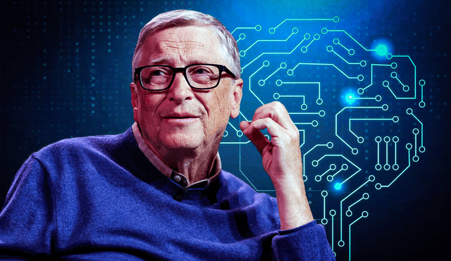 Entre las carreras que sobrevivirán a la inteligencia artificial, Bill Gates destacó tres relacionadas con la tecnología. Foto: Composición LR | Michael Loccisano | Linkia FP