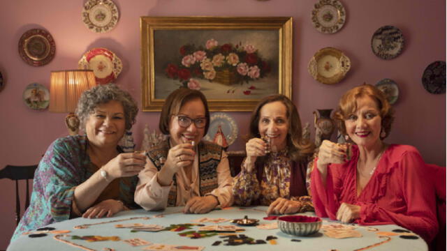 Protagonistas Ana Cecilia Natteri, Haydee Cáceres, Milena Alva y Patricia Frayssinet. Foto Difusión