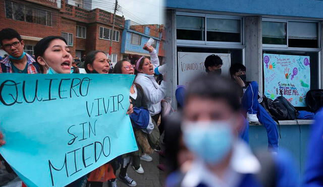 Según datos de Pisa y el Suice, Colombia es el segundo país de Latinoamérica y el primero en Sudamérica con más casos de acoso escolar. Foto: composición LR/Colprensa