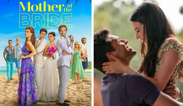 'La madre de la novia': la nueva película romántica de Netflix se estrenó el 9 de mayo. Foto: composición LR/ Netflix