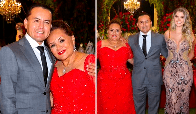 Brunella Horna bailó junto a su suegra en su último cumpleaños. Foto: composición LR/Instagram/Rosita Núñez