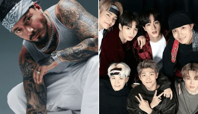 Los miembros de BTS se encuentran cumpliendo el servicio militar, mientras que J Balvin reveló una gran sorpresa para los fans del k-pop. Foto: composición LR/HYBE/Billboard