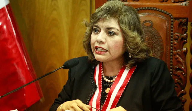 Zoraida Ávalos fue sancionada por el Congreso en junio del 2023. Foto: Andina