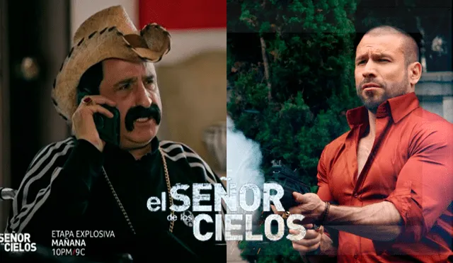 'El señor de los cielos 9' es protagonizado por el actor mexicano Rafael Amaya. Foto: Composición LR/Telemundo.