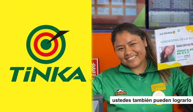 María Cristina Pannca es la vendedora de la suerte de La Tinka. Foto: composición LR/La Tinka