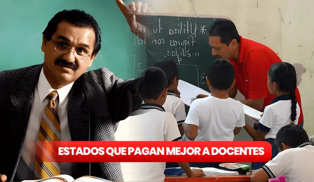 México cuenta con ocho entidades que ofrecen los mejores salarios para maestros de primaria y secundaria. Foto: composición LR/Reddit/Universal