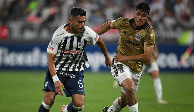 Alianza Lima recibió a Colo-Colo en Matute por la Copa Libertadores. Foto: AFP