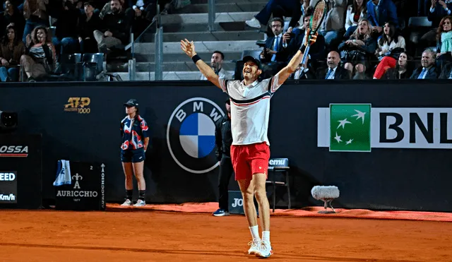 El chileno Nicolás Jarry enfrentará en semifinales a Tommy Paul. Foto: AFP