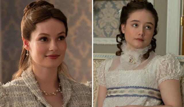 'Bridgerton': Hannah Dodd y Ruby Stokes interpretan a Francesca. Foto: composición LR/Netflix