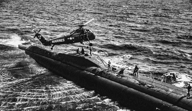 La operación Sandblast fue de suma importancia para el trayecto del submarino Tritón. Foto: va de Barcos