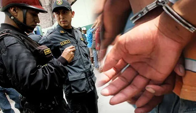 La PNP detuvo a Carlos y José Martínez Flores, quienes habrían abusado de una menor de 12 años y difundido las imágenes del delito en una red social pornográfica. Foto: composición LR/Andina