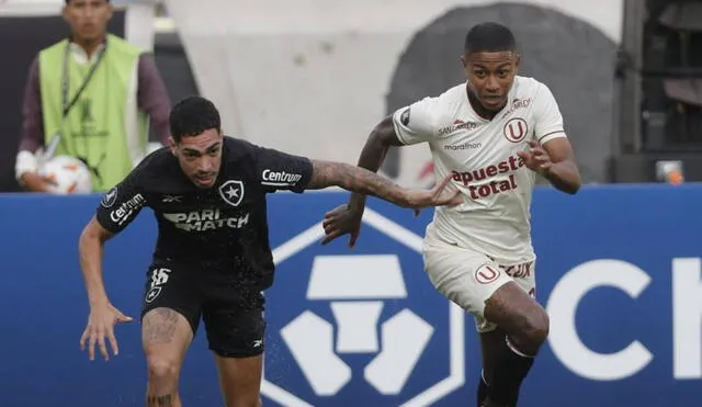 Universitario recibió a Botafogo en el Monumental por la Copa Libertadores. Foto: La República/Luis Jiménez