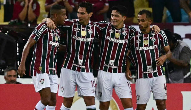 Fluminense enfrentó a Cerro Porteño en el Maracaná por la Copa Libertadores. Foto: AFP