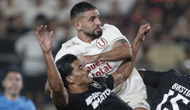 Matías Di Benedetto se perdió la primera rueda de la fase de grupos en Copa Libertadores por una sanción que arrastraba desde el 2023. Foto: Luis Jiménez/GLR