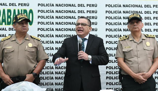 Juan José Santiváñez es el sexto ministro del Interior en los 17 meses del Gobierno de Boluarte. Foto: PNP