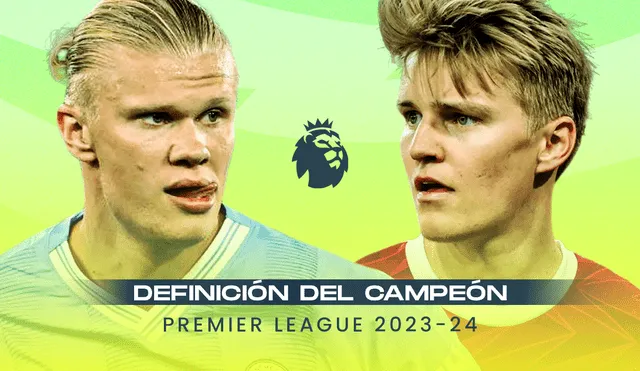 Manchester City y Arsenal definirán al campeón de la Premier League 2023-24 este domingo. Foto: composición GLR/Jazmin Ceras
