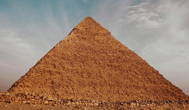 Científicos descubrieron una anomalía cerca a las pirámides de Giza, al sur de El Cairo.