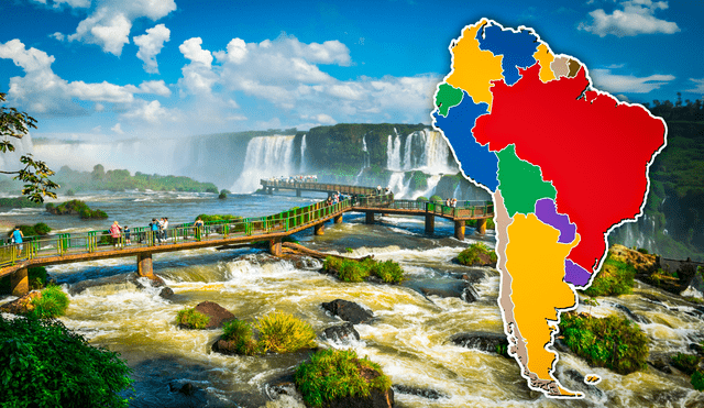 Este lugar superó a las Cataratas del Iguazú (Chile) y al Salar de Uyuni (Bolivia). Foto: composición LR (Shutterstock / Mundo Mapa)
