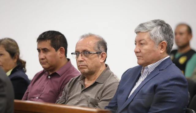 Nicanor Boluarte y Mateo Castañeda salieron en libertad tras permanecer 10 días con detención preliminar. Foto: Poder Judicial