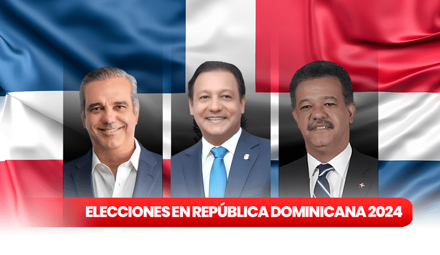 Candidato de PRM es el favorito para ganar las elecciones presidenciales en República Dominicana. Foto: composición LR/Luis Abinader/Leonel Fernández/Abel Martínez/Freepik